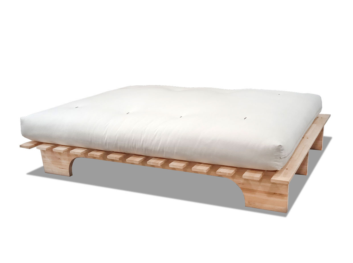 COMBO: Cama EKO-BED + Futón algodón 140x200x14 cm 