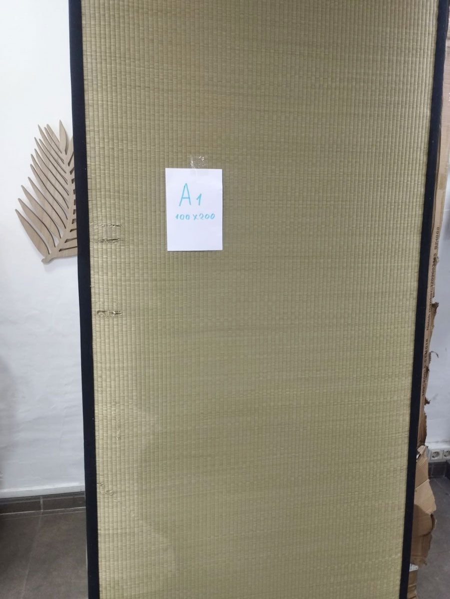 Tatami 100x200x5,5cm, NUEVO OUTLET rasgado por el lateral por el transporte, el resto está en perfecto estado. (Ref-A1)