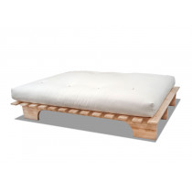 COMBO: Cama EKO-BED + Futón algodón 140x200x12 cm 