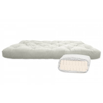 Futón algodón y 10 cm látex, 200x200x16 OUTLET NUEVO (liquidación)