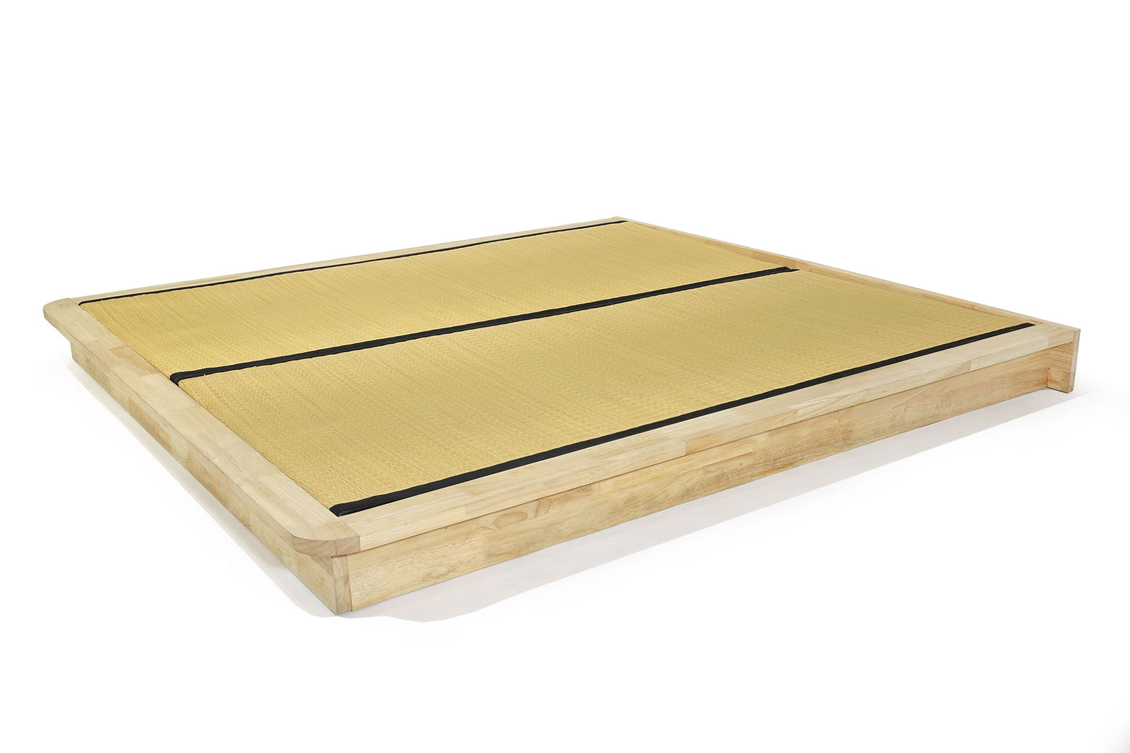 Base para tatami Provence de madera maciza ecológica. Diseño japonés minimalista, sin barniz. Ideal para colchones o futones. Compatible con tatamis japoneses.