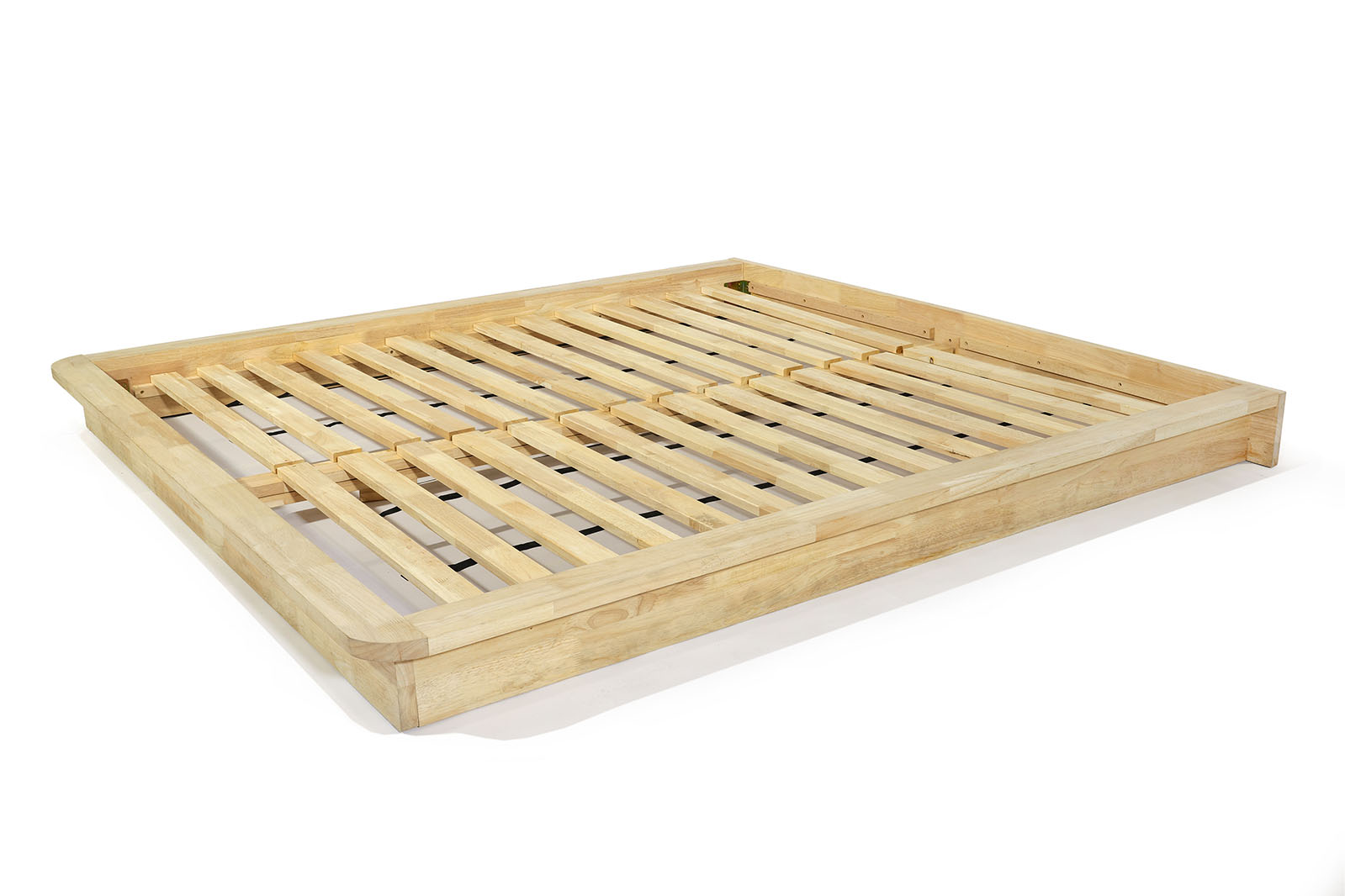 Base para tatami Provence de madera maciza ecológica. Diseño japonés minimalista, sin barniz. Ideal para colchones o futones. Compatible con tatamis japoneses.