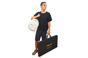 Tatami plegable y futón portátil