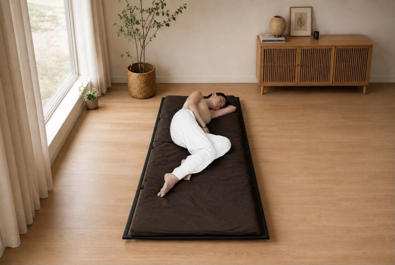 Tatami plegable y futón portátil - Imagen 16