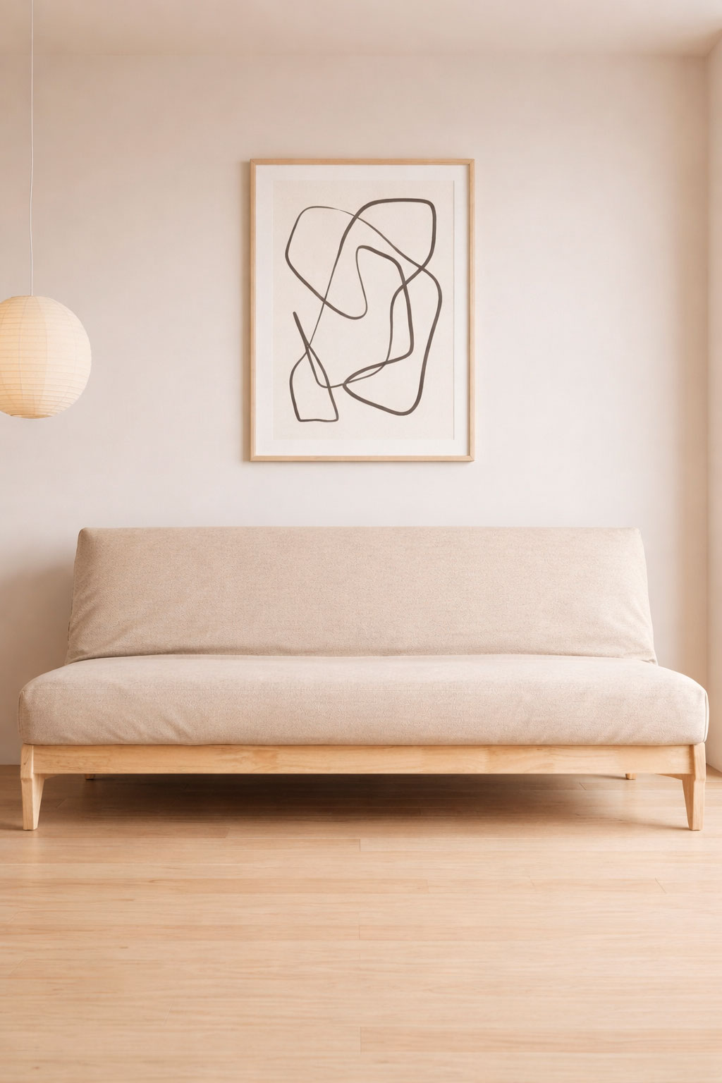 Sofá cama de madera Zúrich - Imagen 2